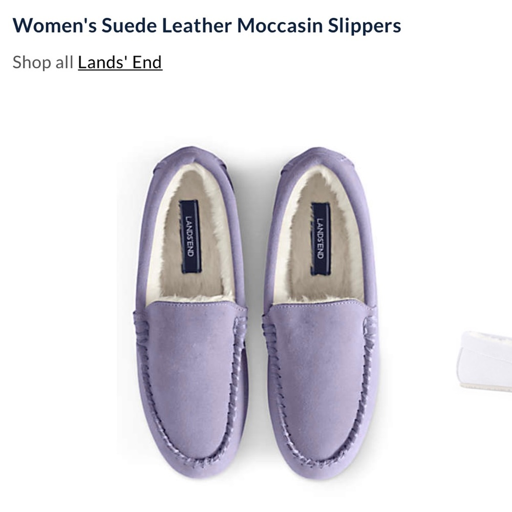 Lands end. Violet slippers